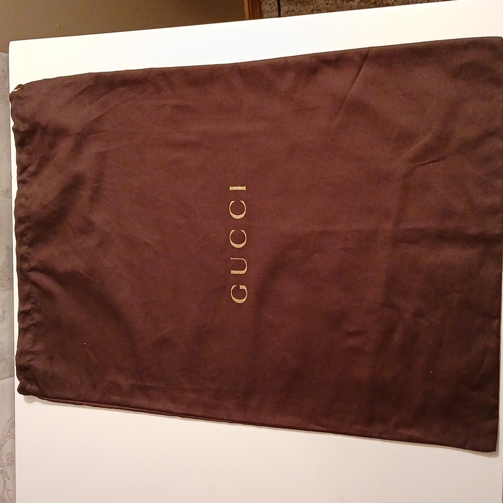 GUCCI Brown Dust Bag 11-1/2”x14”